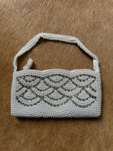Load image into Gallery viewer, Y2K Faux Pearl Scalloped Mini Grab Bag