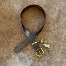 Load image into Gallery viewer, Vintage Custom Brooch Belt - Pewter