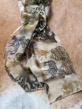 Load image into Gallery viewer, E&O Hotel 1990’s Safari Chiffon Scarf