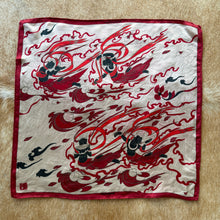 Load image into Gallery viewer, Flying Apsaras Silk Scarf