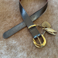 Load image into Gallery viewer, Vintage Custom Brooch Belt - Pewter