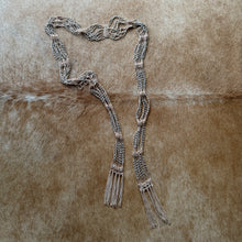 Load image into Gallery viewer, Y2K Beaded Skinny Scarf