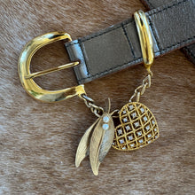 Load image into Gallery viewer, Vintage Custom Brooch Belt - Pewter