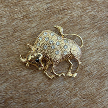 Load image into Gallery viewer, Taurus Brooch