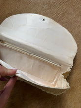 Load image into Gallery viewer, 1960s Hand Beaded Floral Bridal Clutch - Made in Hong Kong