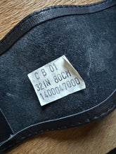 Load image into Gallery viewer, Classic Perth 1980’s Black Genuine Leather Tie Belt Sash - Size 32 / 80cm