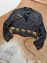 Load image into Gallery viewer, Archival 90s Gianni Versace Geometric Print Cropped Bolero Jacket - Vintage Size S