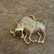Load image into Gallery viewer, Taurus Brooch