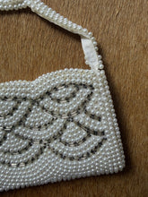 Load image into Gallery viewer, Y2K Faux Pearl Scalloped Mini Grab Bag