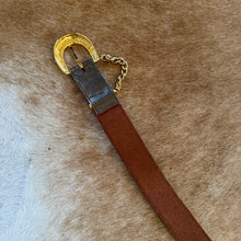Load image into Gallery viewer, Vintage Custom Brooch Belt - Pewter