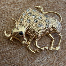 Load image into Gallery viewer, Taurus Brooch