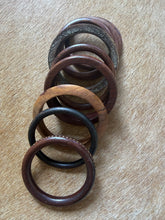 Load image into Gallery viewer, The Woodland Luxe 9-Piece Bangle Stack