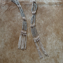 Load image into Gallery viewer, Y2K Beaded Skinny Scarf