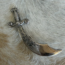 Load image into Gallery viewer, Vintage Sword Brooch