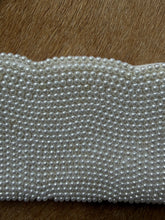 Load image into Gallery viewer, Y2K Faux Pearl Scalloped Mini Grab Bag