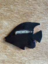 Load image into Gallery viewer, Handcrafted 1980’s Angel Fish Brooch