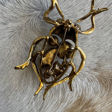 Load image into Gallery viewer, Cairo Scarab Brooch