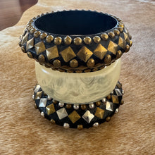Load image into Gallery viewer, Resin & Wood Bangle Stack