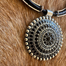Load image into Gallery viewer, Phoenix leather pendant