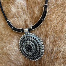 Load image into Gallery viewer, Phoenix leather pendant