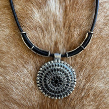 Load image into Gallery viewer, Phoenix leather pendant
