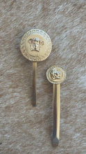 Load and play video in Gallery viewer, Gold Medusa Pin Set