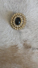 Load and play video in Gallery viewer, Vintage Medallion Brooch