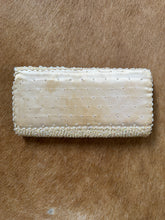 Load image into Gallery viewer, 1960s Hand Beaded Floral Bridal Clutch - Made in Hong Kong
