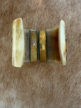 Load image into Gallery viewer, The Artifact Tribal Horn &amp; Brass Cuff

