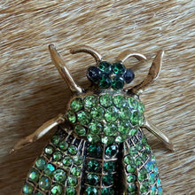 Load image into Gallery viewer, Diamante bee brooch
