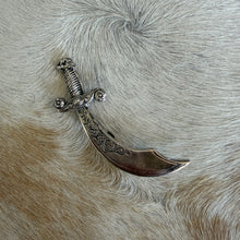 Load image into Gallery viewer, Vintage Sword Brooch
