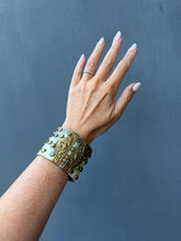 Load image into Gallery viewer, The Artifact Tribal Horn &amp; Brass Cuff
