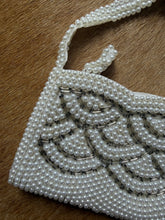 Load image into Gallery viewer, Y2K Faux Pearl Scalloped Mini Grab Bag
