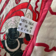 Load image into Gallery viewer, Flying Apsaras Silk Scarf
