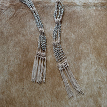 Load image into Gallery viewer, Y2K Beaded Skinny Scarf
