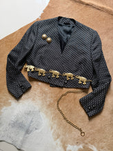 Load image into Gallery viewer, Archival 90s Gianni Versace Geometric Print Cropped Bolero Jacket - Vintage Size S
