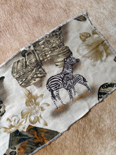Load image into Gallery viewer, E&amp;O Hotel 1990’s Safari Chiffon Scarf
