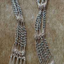 Load image into Gallery viewer, Y2K Beaded Skinny Scarf

