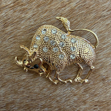 Load image into Gallery viewer, Taurus Brooch
