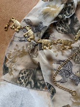 Load image into Gallery viewer, E&amp;O Hotel 1990’s Safari Chiffon Scarf
