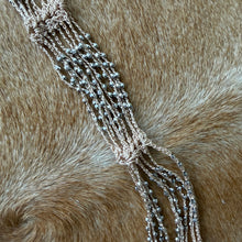 Load image into Gallery viewer, Y2K Beaded Skinny Scarf
