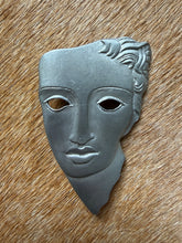 Load image into Gallery viewer, MALI 1996
Signed Pewter Mask Brooch
