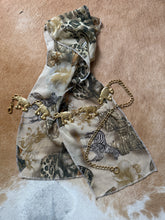 Load image into Gallery viewer, E&amp;O Hotel 1990’s Safari Chiffon Scarf
