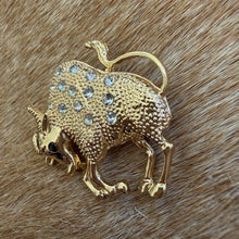 Load image into Gallery viewer, Taurus Brooch
