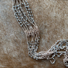 Load image into Gallery viewer, Y2K Beaded Skinny Scarf
