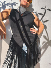 Load image into Gallery viewer, Custom Vintage Fringe Vest
