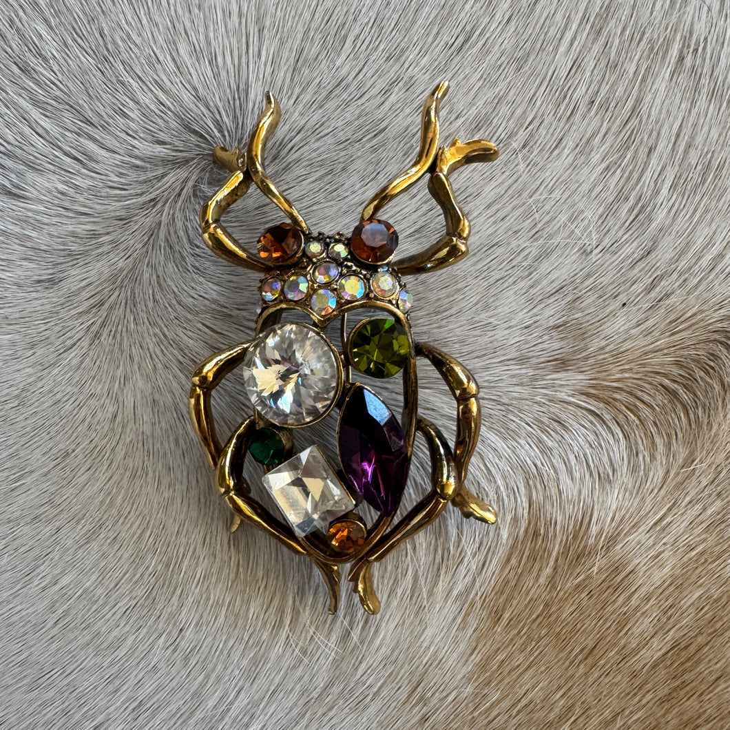 Cairo Scarab Brooch