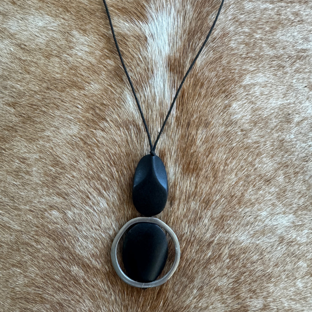 Minimalist Noir Pendant