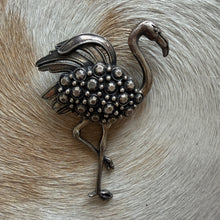Load image into Gallery viewer, Vintage Flamingo Brooch
