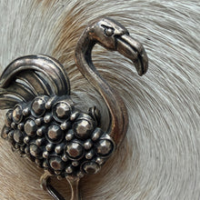 Load image into Gallery viewer, Vintage Flamingo Brooch
